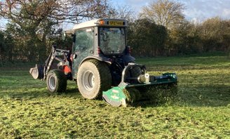 Tractor and Flail Mower Hire