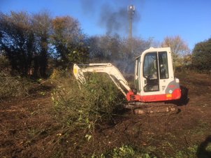 Site Clearance Scrub and Brush Clearance